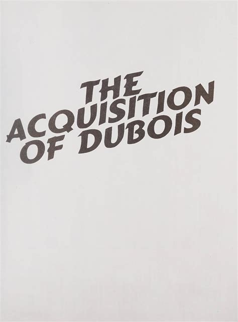 DuBois Speaks: The National DuBois Alumni Association