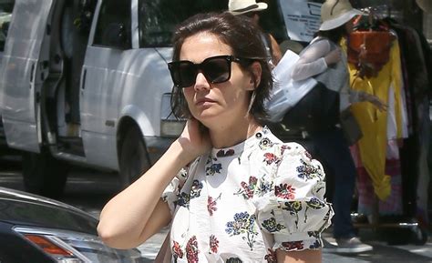 Katie Holmes Enjoys Summer In The City Katie Holmes Just Jared