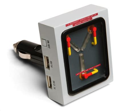 Back To The Future Flux Capacitor Usb Car Charger Free Shipping
