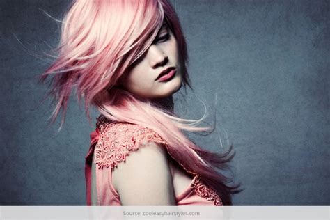 Emo Girl With Light Pink Hair