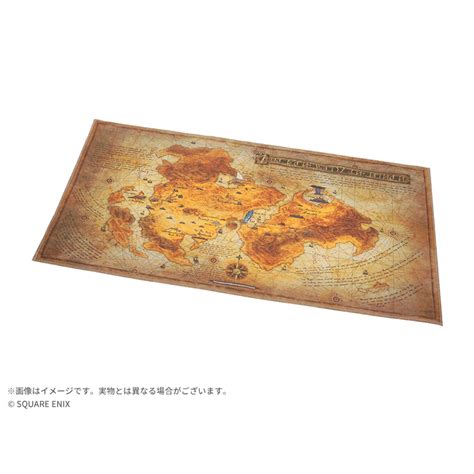 Final Fantasy Xvi Ff16 Valisthea Cloth Map Deluxe Collectors