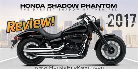 2017 Honda Shadow Phantom 750 Review Of Specs Features Blacked Out