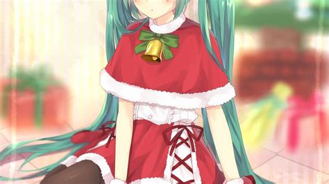 Hatsune Miku Christmas Wallpapers Top Free Hatsune Miku Christmas