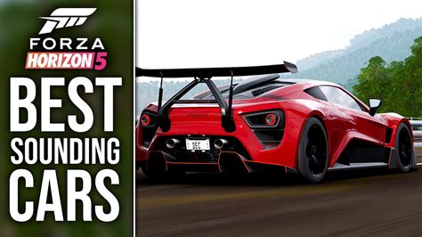 Top 30 BEST SOUNDING Cars In Forza Horizon 5 YouTube
