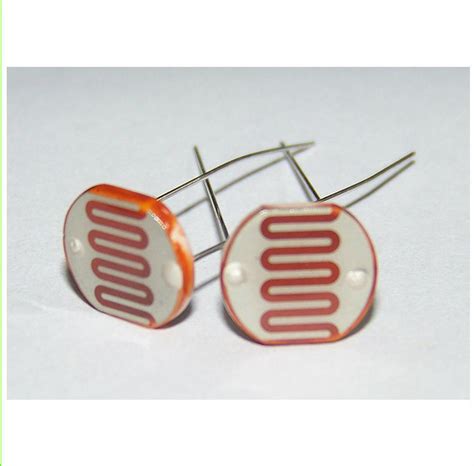 Passive Components Fixed Resistors 20x Photoresistor Ldr Cds 5mm Light Dependent Resistor Sensor