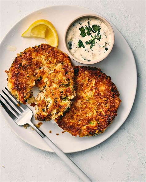 Tuna Cakes Recipe With Rémoulade Sauce Real Simple