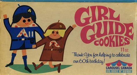 1970 | Girl guide cookies, Scout illustration, Girl scout cookies