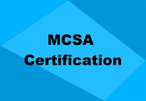 Microsoft Mcsa Certifications And Exams All You Need To Know To Pass