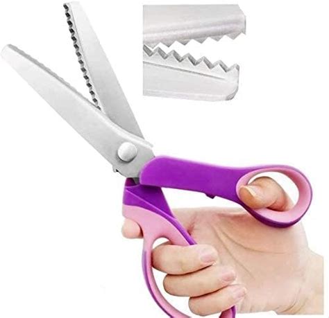 Zig Zag Pinking Shears Scissors For Fabric Premium Zig