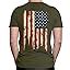 Amazon Com Spiritforged Apparel Vintage Distressed Usa Flag Men S T