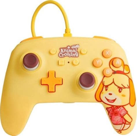 Power A Enhanced Wired Controller For Nintendo Switch Animal Crossing