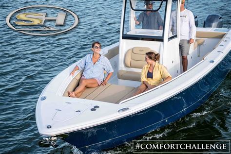 Stop by Chatlee Boat & Marine and take the Sea Hunt comfort challenge
