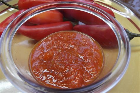 This hot chilli sauce is a spicy condiment which is very versatile. Gingerbread Men- Recipe Blog: Chili Garlic Sauce