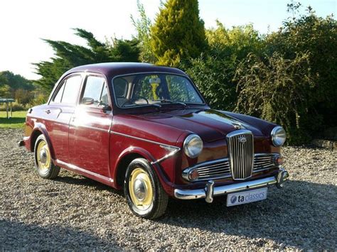 1963 Wolseley 1500 Classic Cars Old Fashioned Cars British Cars