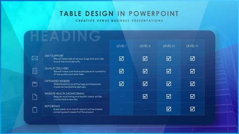 How To Make A Powerpoint Table Look Good In Word