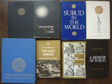 Muhammad Subuh Sumohadiwidjojo Lot Of 8 Books About Subud Catawiki