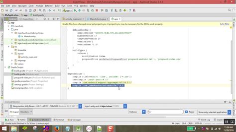 How To Inject View Android Use Butterknife Youtube