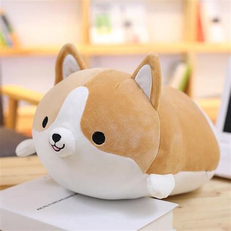 35cm Cute Fat Shiba Inu Dog Plush Toy Stuffed Soft Kawaii Animal