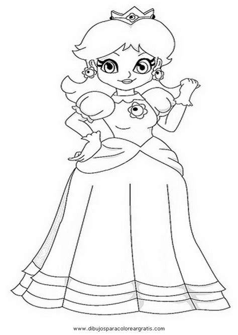 Baby Princess Daisy Coloring Pages Coloring Pages