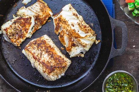 Youll Love This Easy Mediterranean Pan Grilled Fish With Lemon Basil