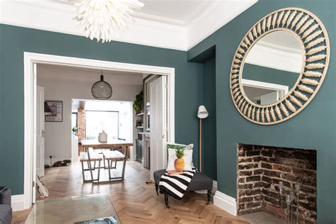 Zigzag Herringbone Oak Floors In 2020 Victorian Living Room Living Room Decor Modern Blue