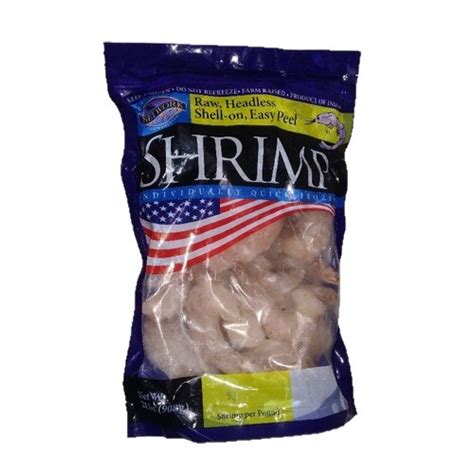 Shrimp Frozen Prawn Packaging Type Plastic Bag At Rs Kilogram