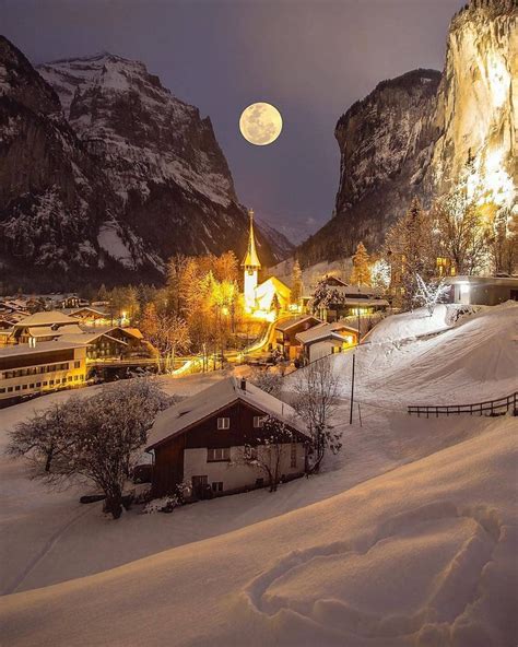 17 Photos Of Beautiful Scenery In Switzerland Winter Scenery