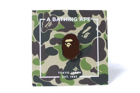 This Ape Head Pin Lets You Show Your Bape Love On A Smaller Scale