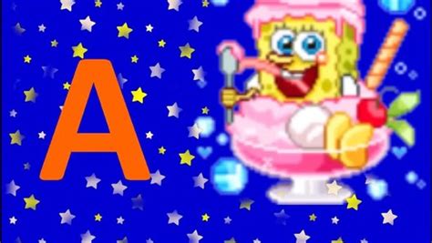 Abc Spongebob Song For Baby English Alphabet For Kids Abcd Nursery