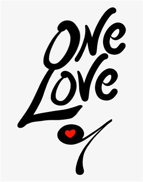 One Love Logo Free Transparent Png Download Pngkey