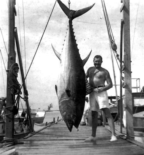 Ernest Hemingway In Bimini The Old Man And The Sea Learntofish