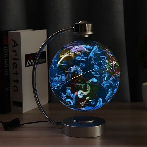 8 Inches Magnetic Levitation Floating Globe Constellation Light Desk