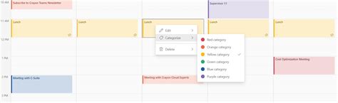 Microsoft Teams Calendar Color Coding
