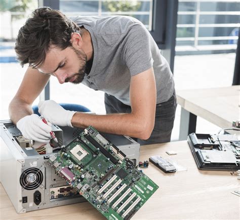 Desktop Computer Hardware Repair And Service Tech Monkey Man Computer