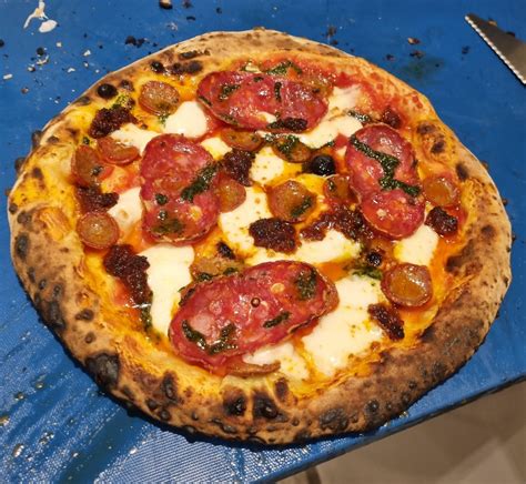 Spianata Calabrese Nduja And Pepperoni In The Roccbox Dining And Cooking