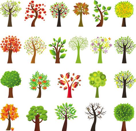 Trees Free Stock Vector Art And Illustrations Eps Ai