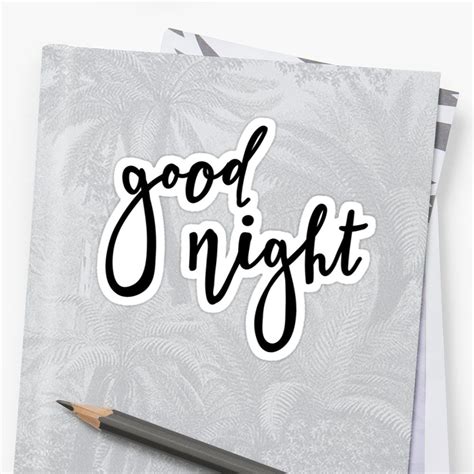 Good Night Sticker Sticker By Pinelemon Stickers Night Good Night