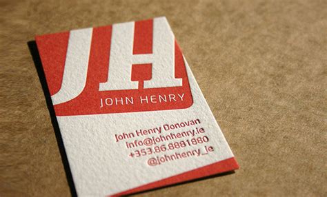 Showcase Of 44 Beautiful Letterpress Business Card Designs Instantshift