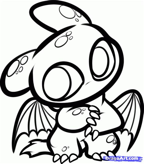 Gambar Baby Toothless Dragon Coloring Pages Home Hicoloringpages Chibi