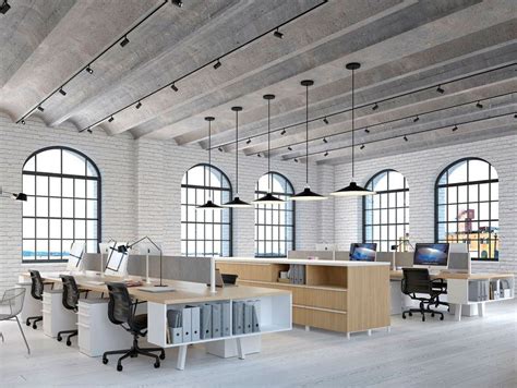 Distribución Y Decoración De Oficinas Office Space Design Modern