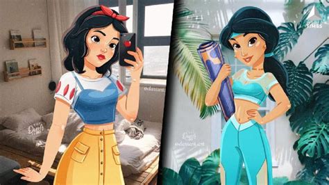 19 Renowned Disney Princesses Transformed Perfectly Into Modern