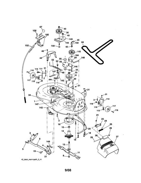 37 Craftsman Riding Lawn Mower Parts Diagram Wiring Diagrams Explained