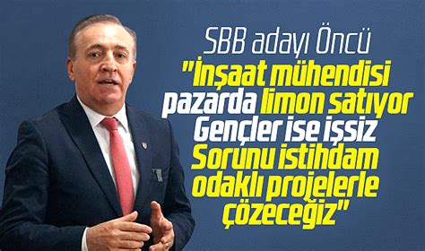 CHP Samsun Büyükşehir adayı Cevat Öncü İstihdam odaklı projeleri