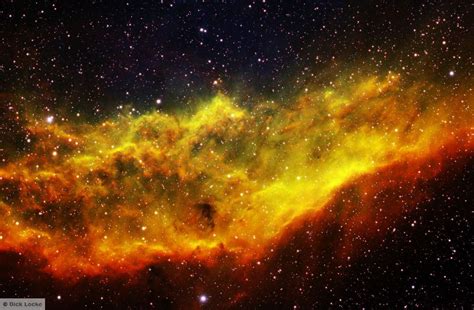 Yellow Nebula Nebula Astronomy Cosmos