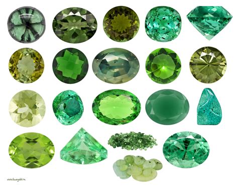 Beautiful And Powerful Gemstones Green Gems Crystals And Gemstones Gems