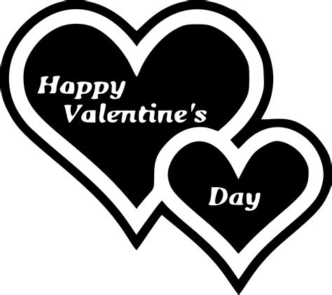Download transparent valentines day png for free on pngkey.com. Clipart - Happy Valentine's Day Two Hearts