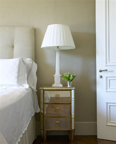 Do you love to have the most impressive room decor, you know, the kind that makes you smile every time you walk into your bedroom? Mirror Nightstand - Transitional - bedroom