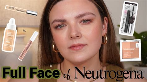Full Face Of Neutrogena Makeup Youtube