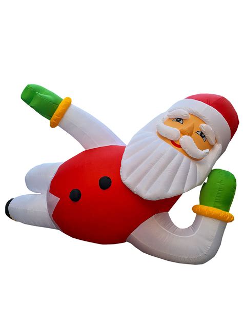 36m Giant Reclining Santa Christmas Inflatable