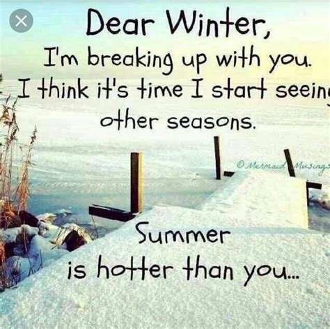Pin By Judy Quinn On Holidays Other Funny Winter Quotes Winter